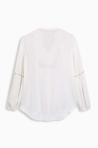 Embroidered Folk Top